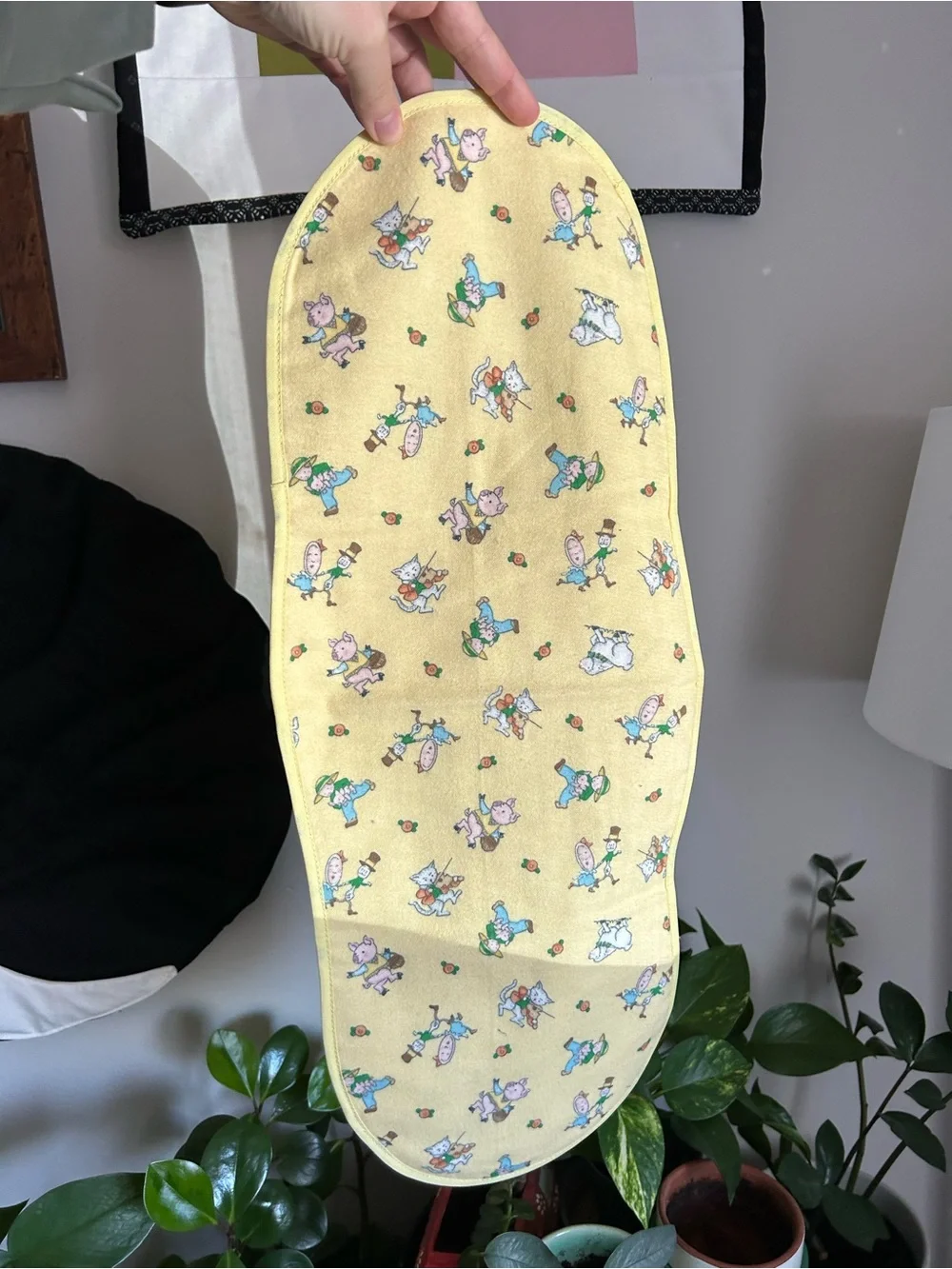 Handmade Humpty Dumpty/Duck Burp Cloth Set